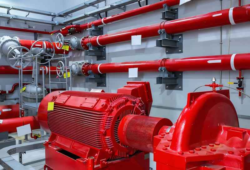 Mekanik ve Elektrik Tesisat ve Taahhüt İşleri 10 Yangın Pompası Dairesi