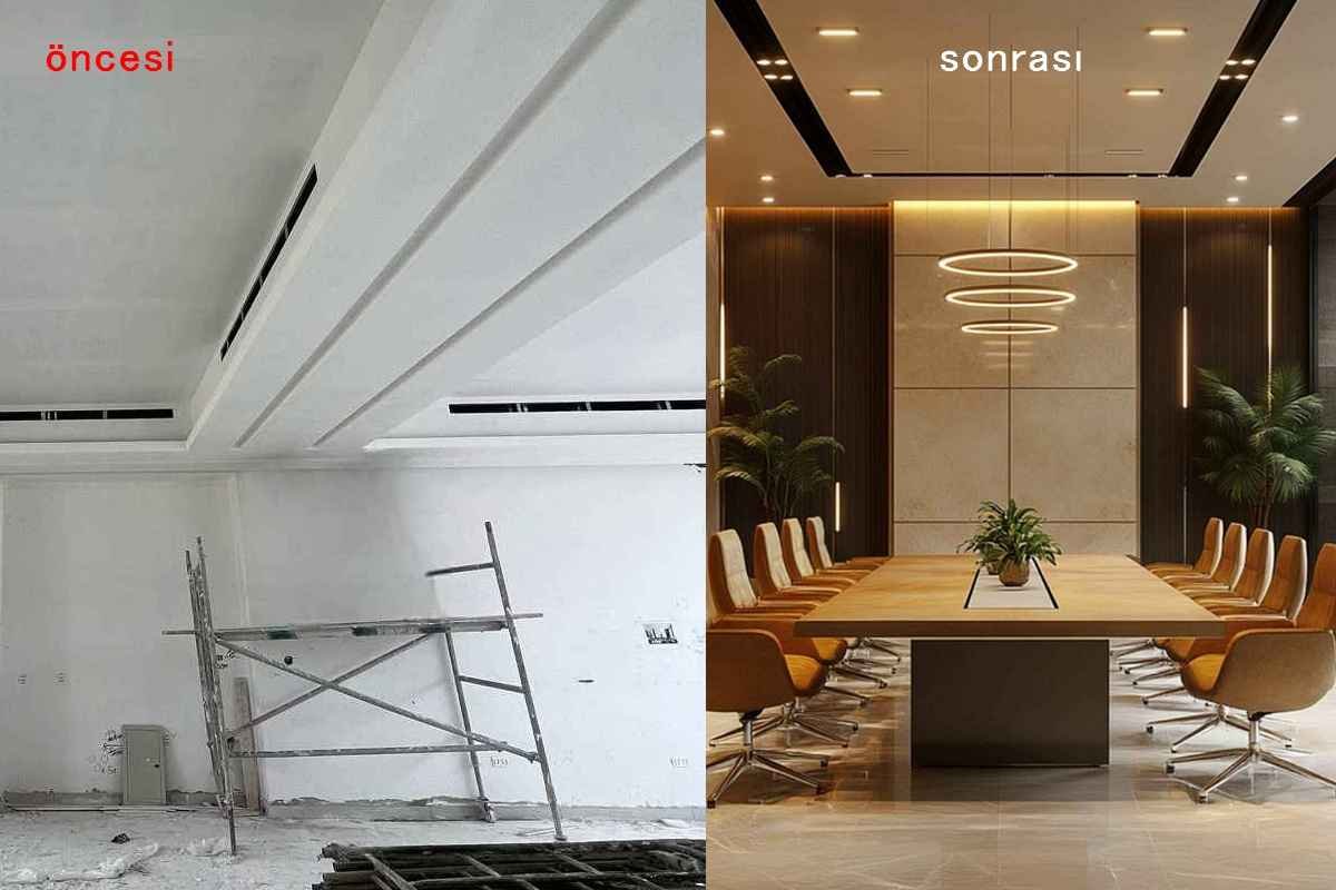 Fabrika Ofislerinde Yenileme ve Tadilat