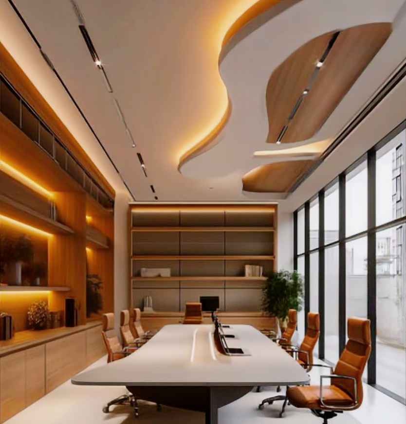 Fabrika Yönetim Ofisi Modernizasyonu Estetik ve Görsel Görünüm için Ofis Yenileme