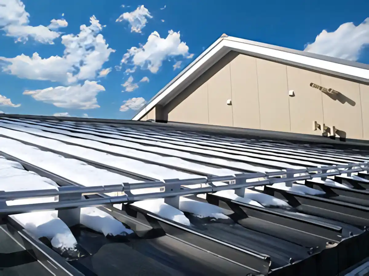 Çatı Isı Yalıtımı: Enerji Tasarrufu Rehberi 2 yalıtımsız fabrika çatısında endüstriyel çatı ısı yalıtımı ihtiyacı