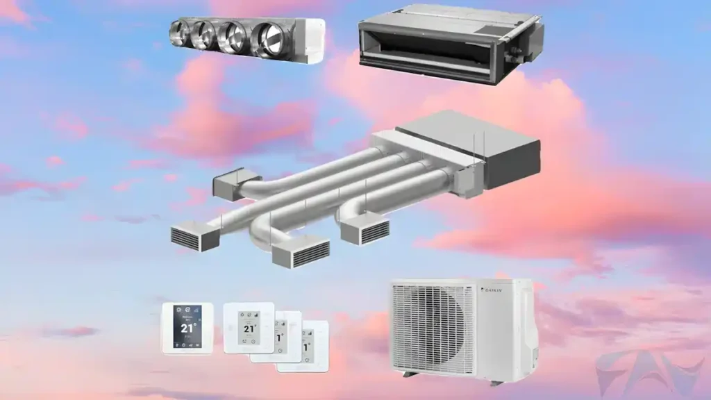 Endüstriyel HVAC sistemleri, havalandırma, ısıtma-soğutma çözümleri