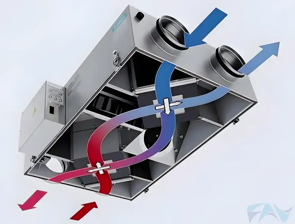 Endüstriyel HVAC sistemleri, havalandırma, ısıtma-soğutma çözümleri