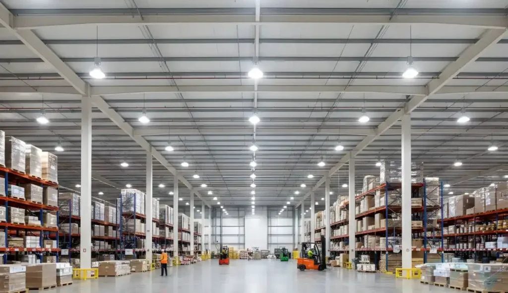 Fabrika LED aydınlatma sistemleri, enerji tasarrufu hesaplaması