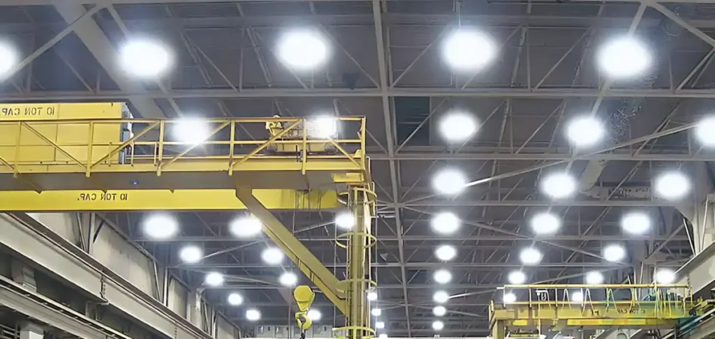 Fabrika LED aydınlatma sistemleri, enerji tasarrufu hesaplaması