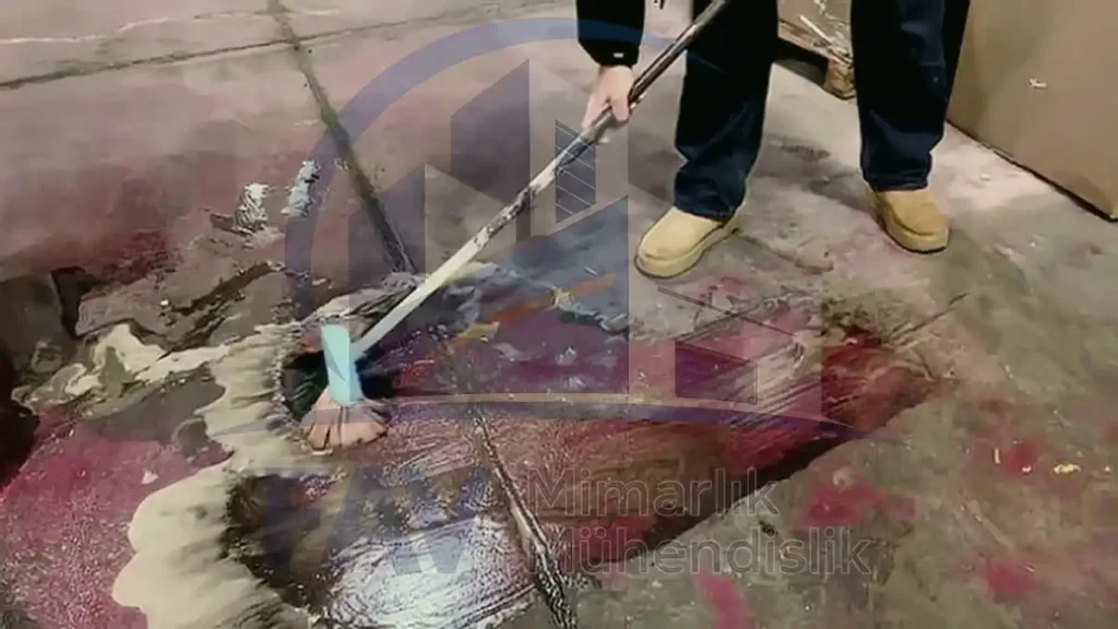 Epoksi Zemin Temizliği Nasıl Yapılır 13 Epoksi zeminde leke türleri ve temizleme yöntemleri