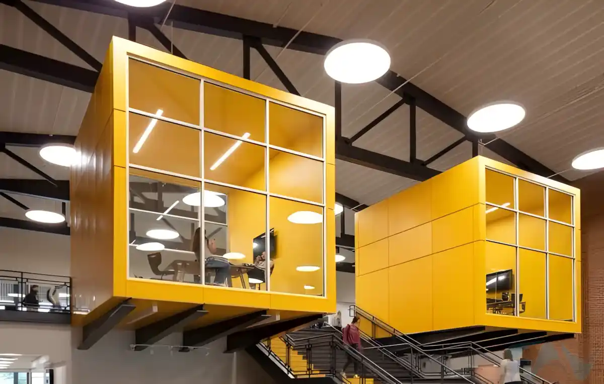 Fabrika Ofis Tasarımları 5 Fabrika ofis tasarımları, alan planlaması, mobilya seçimi, ergonomi standartları ve bütçe analizi